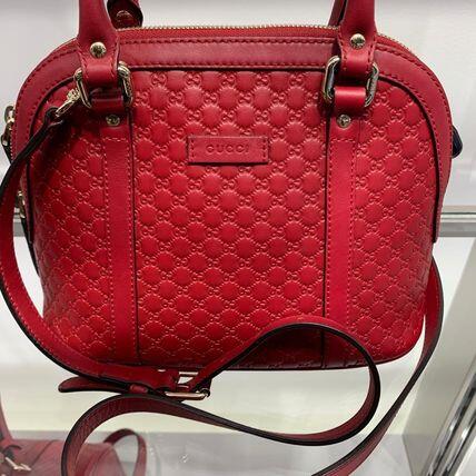 GUCCI☆MICROグッチシマ☆ハンド/ショルダーバッグSMALL☆449654